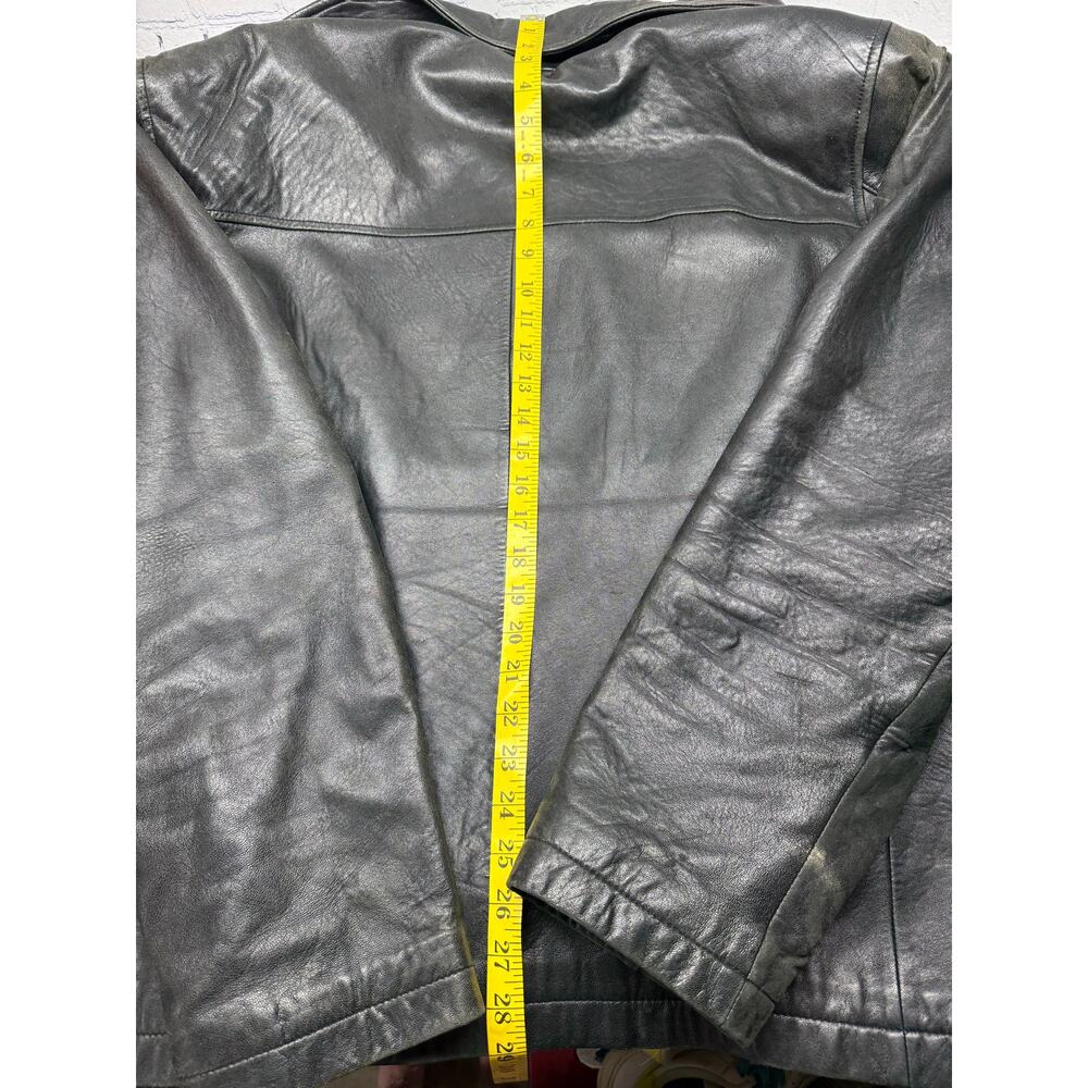 Vintage Genuine Leather U.S. Polo Assn. Full Zip Jacket Men's XL - Picture 13 of 16